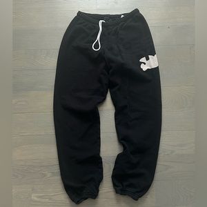 Free city sweatpants, XS, wear and fading throughout